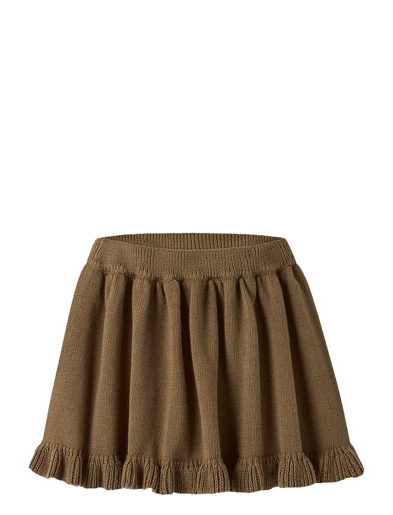 Lil'Atelier - NMFKOPA KNIT SKIRT LIL - korte nederdele - kangaroo - 0