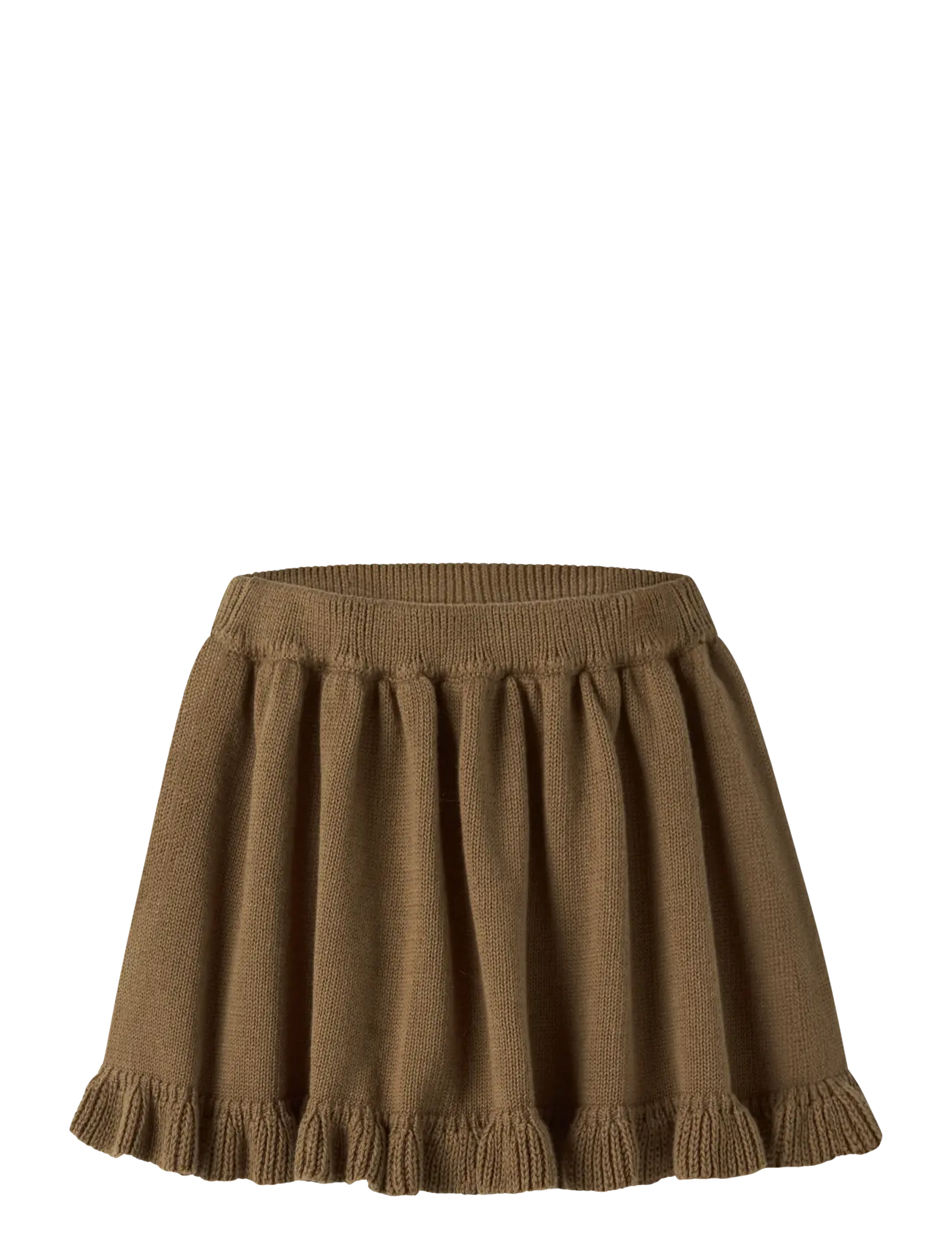 Lil'Atelier NMFKOPA KNIT SKIRT LIL - Röcke - KANGAROO / brown