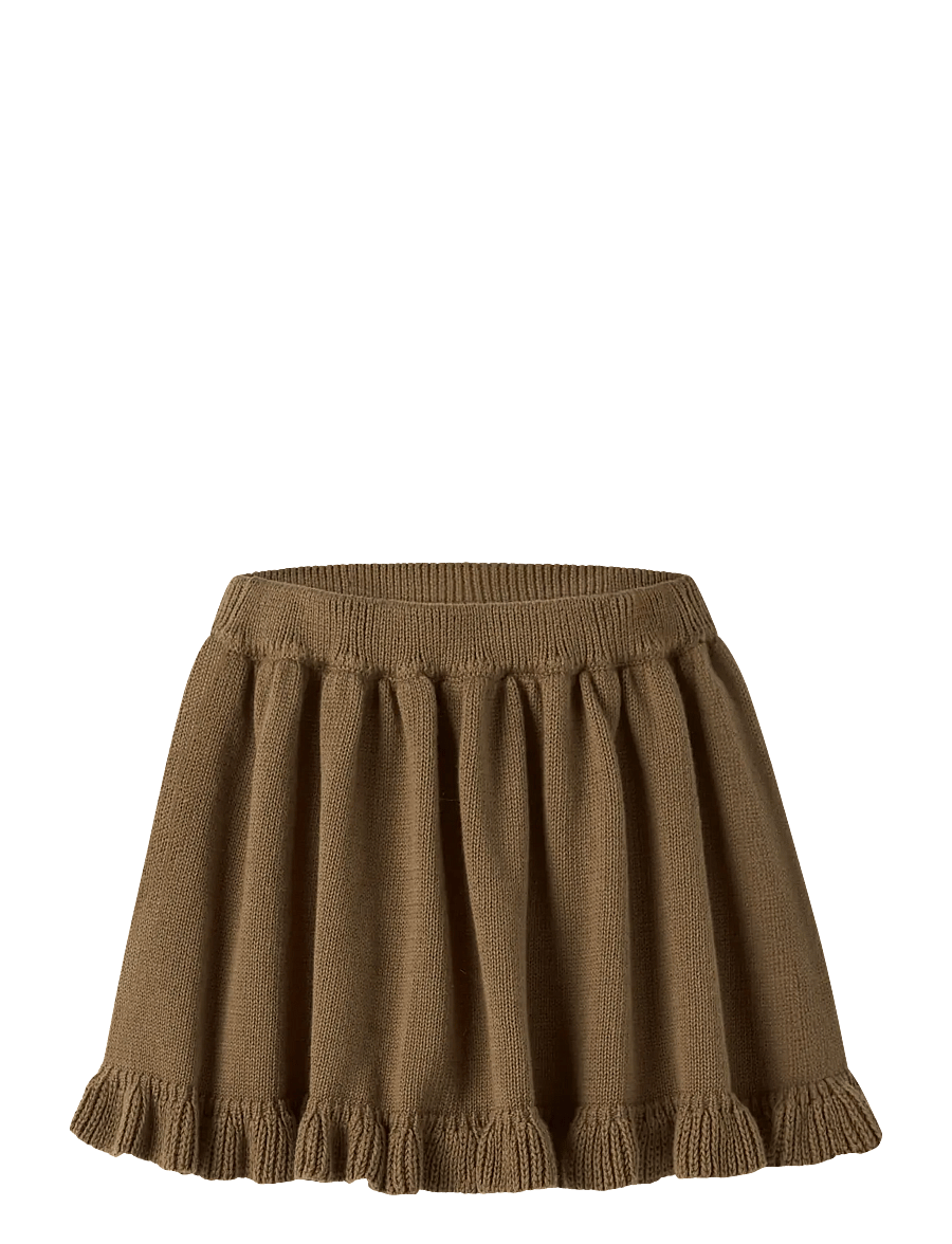 Lil'Atelier - NMFKOPA KNIT SKIRT LIL - kjolar - kangaroo - 0