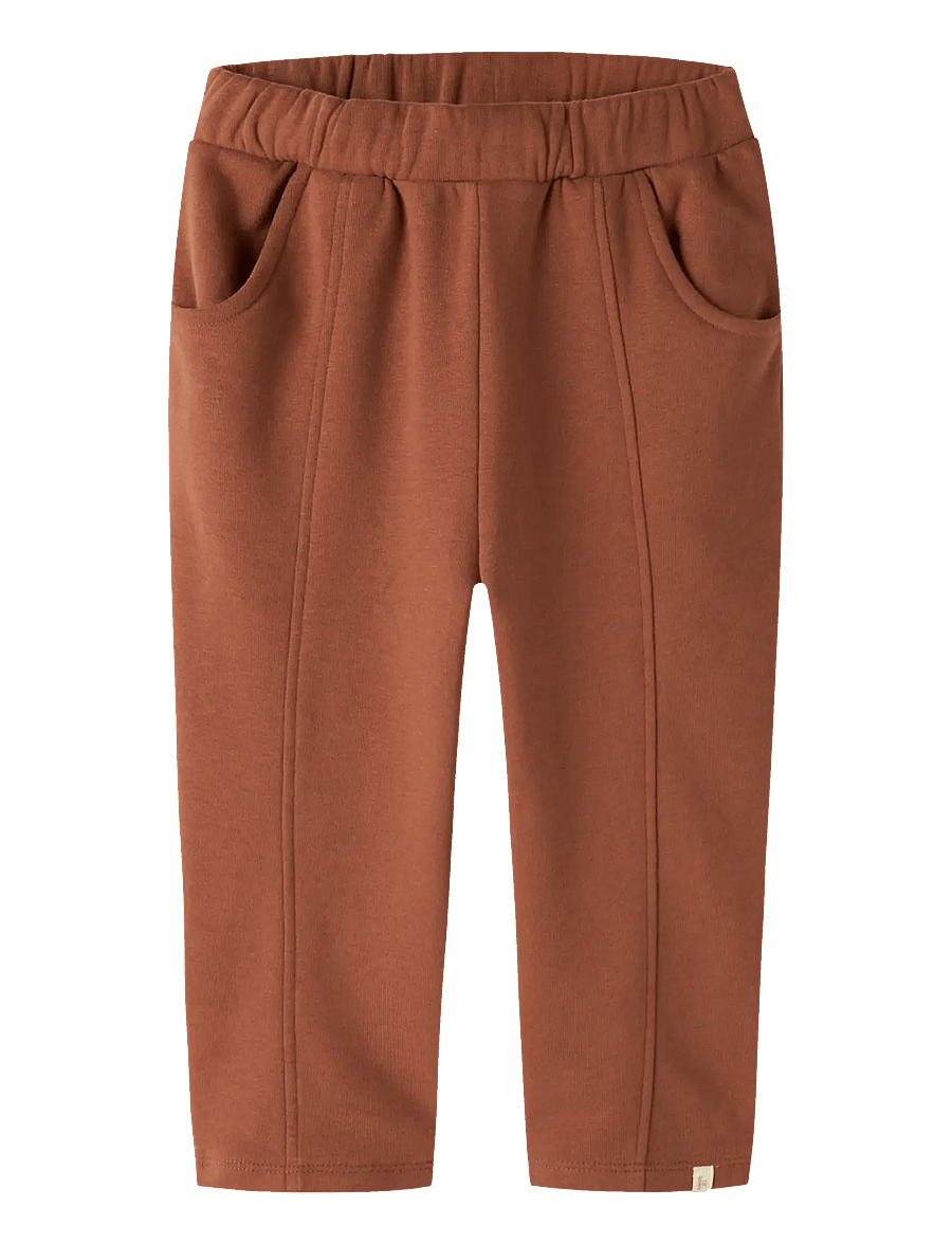 Lil'Atelier - NMFILONDON RAK LOOSE SWEAT PANT LIL - sweatpants - maple syrup - 0