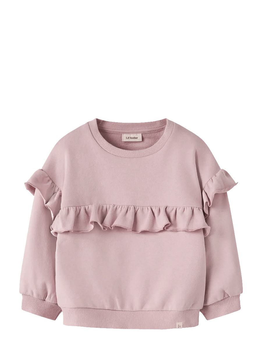 Lil'Atelier - NMFILONDON RIK LS LOOSE SWEAT LIL - sweatshirts - zephyr - 1