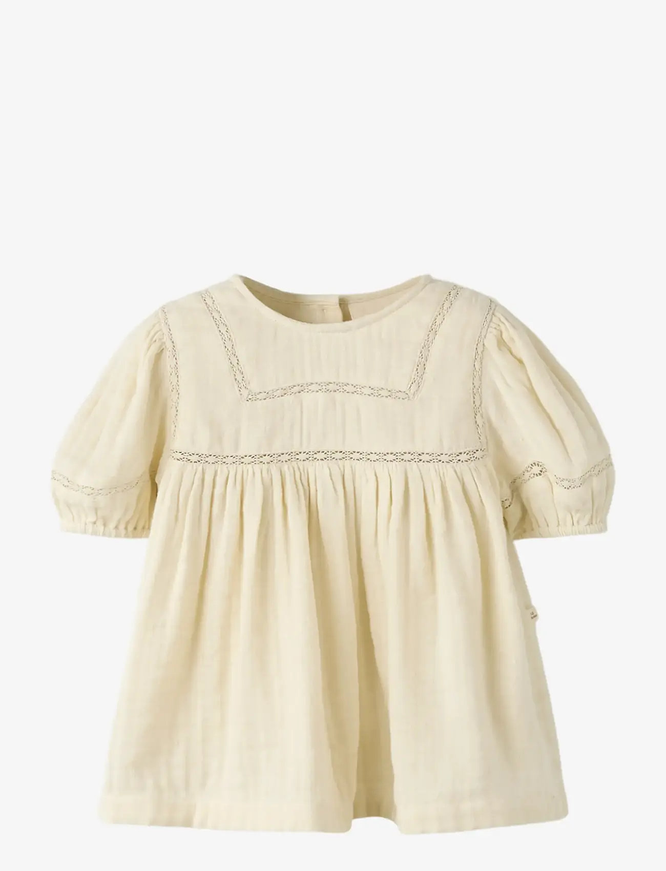 Lil'Atelier - NMFKOPAN SS LOOSE SHIRT LIL - kortærmede skjorter - turtledove - 0
