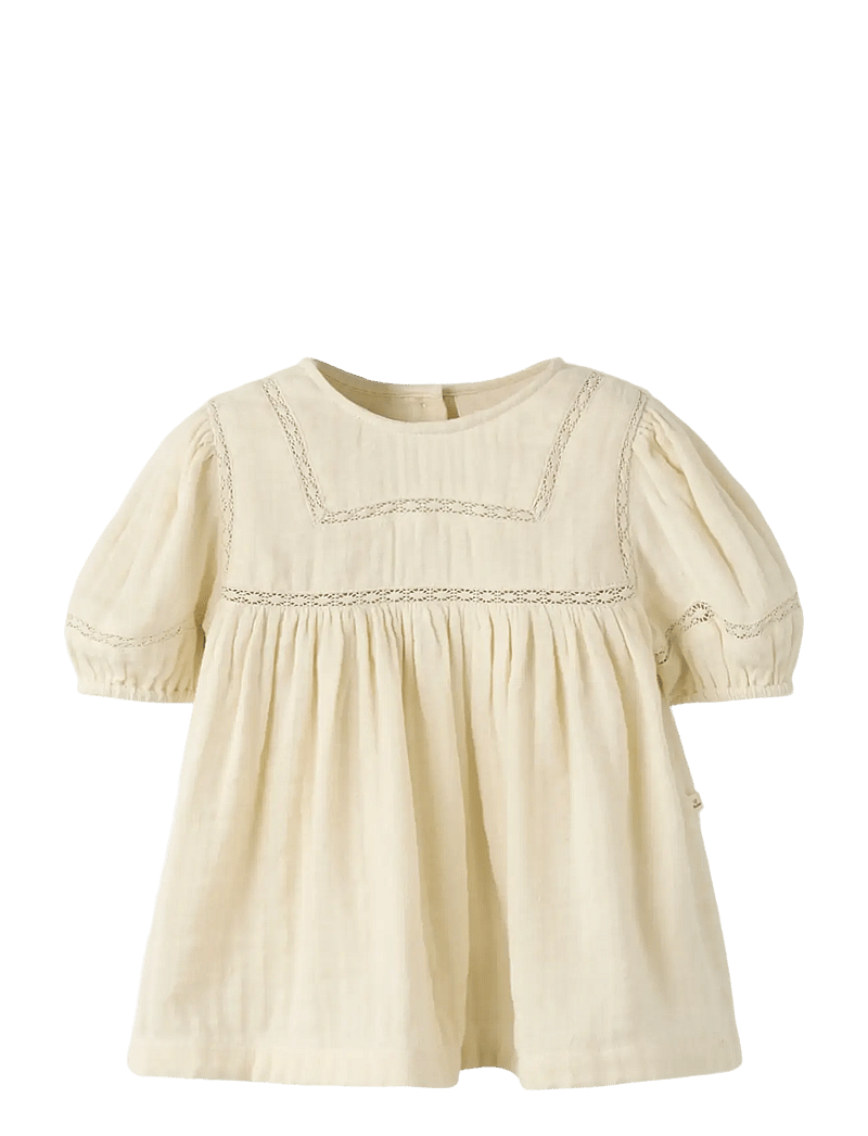 Lil'Atelier - NMFKOPAN SS LOOSE SHIRT LIL - kortærmede skjorter - turtledove - 0