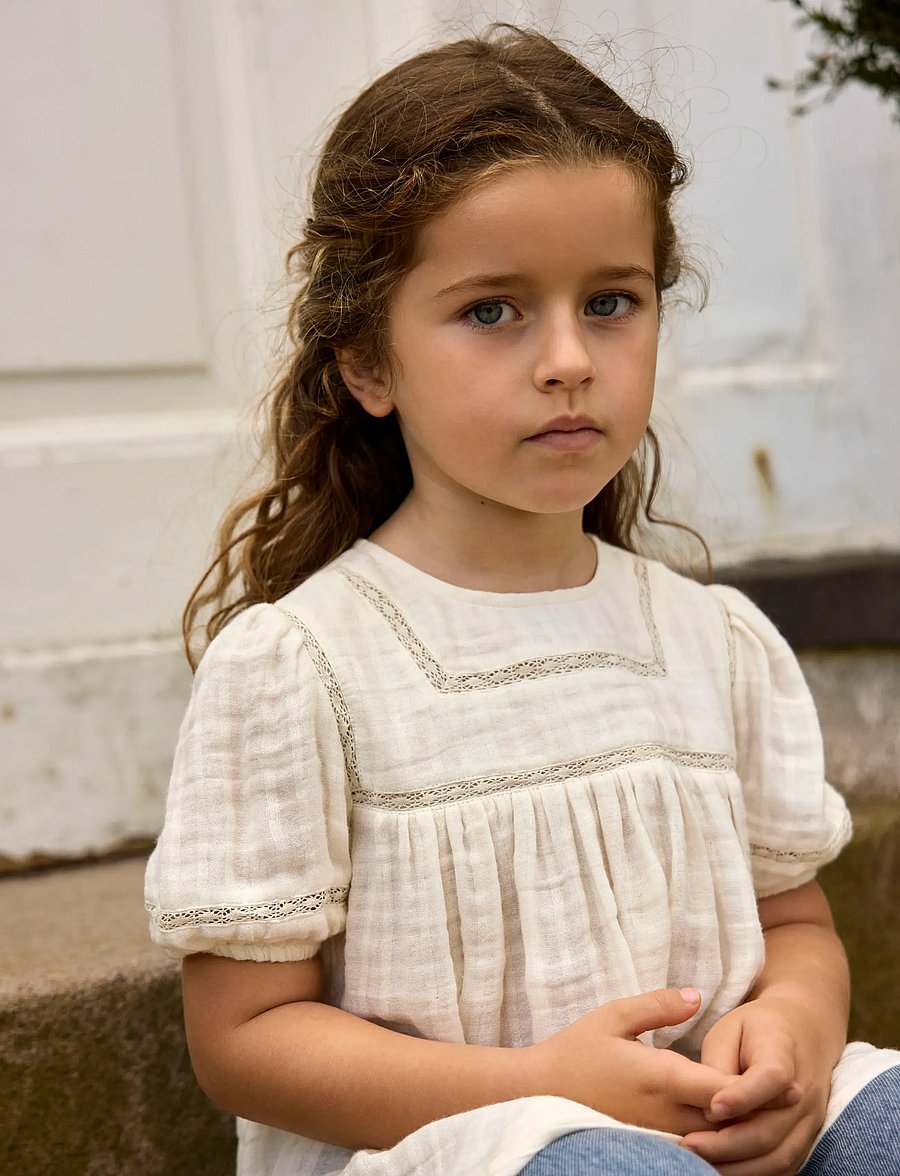 Lil'Atelier - NMFKOPAN SS LOOSE SHIRT LIL - lühikeste varrukatega särgid - turtledove - 3