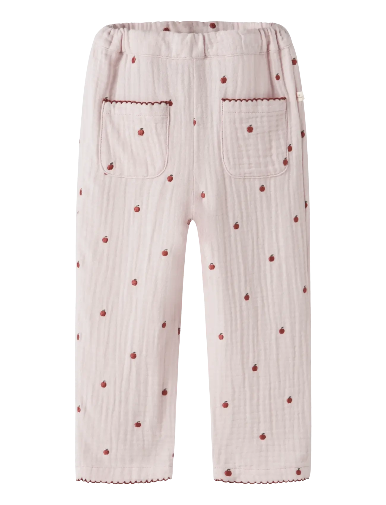 Lil'Atelier Nmfkamma Loose Pant Lil, Børn, Løse Printede Bukser, Pink, Str: 98