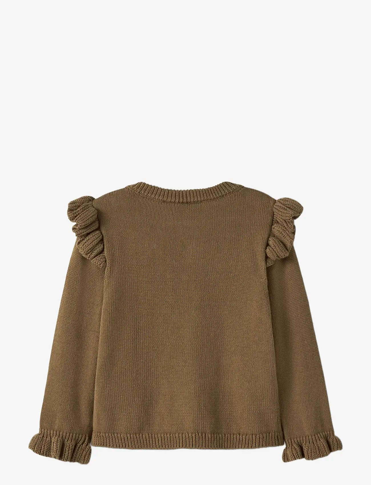 Lil'Atelier - NMFKOPA LS KNIT CARD LIL - Õhukesed joped - kangaroo - 1