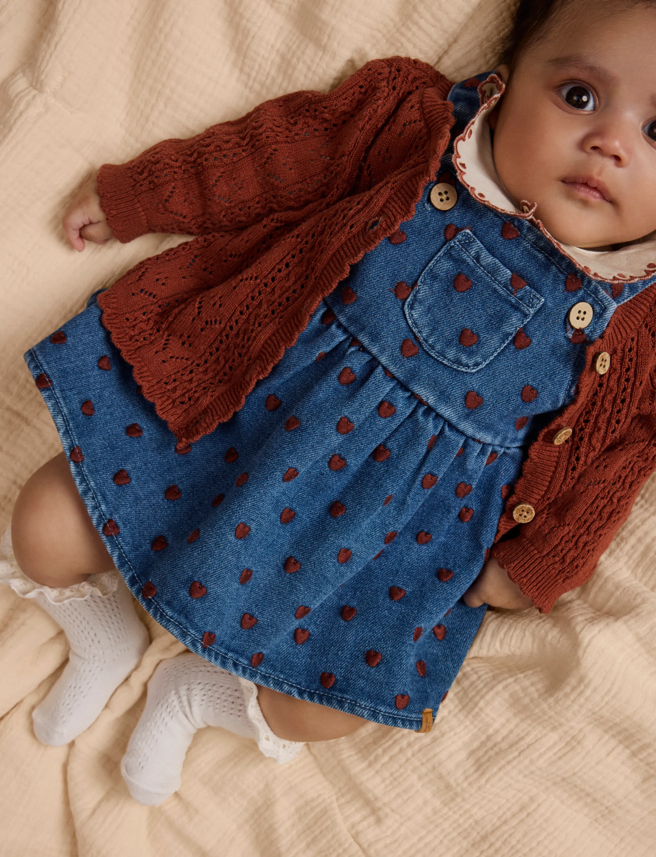 Lil'Atelier - NBFKAJSA KAS LS KNIT CARD LIL - cardigans - maple syrup - 3