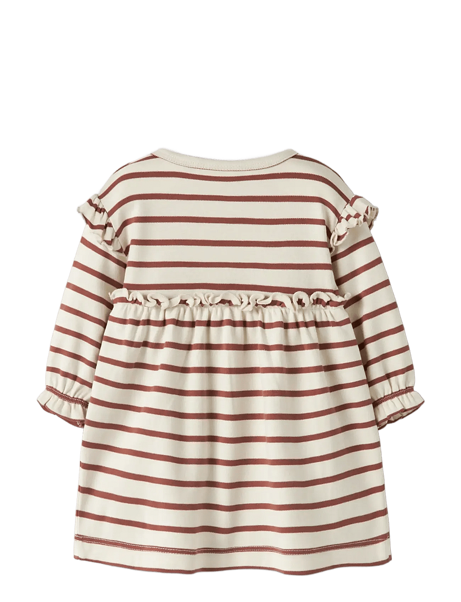 Lil'Atelier - NBFLIMIA MIA LS BODY DRESS LIL - turtledove - 1