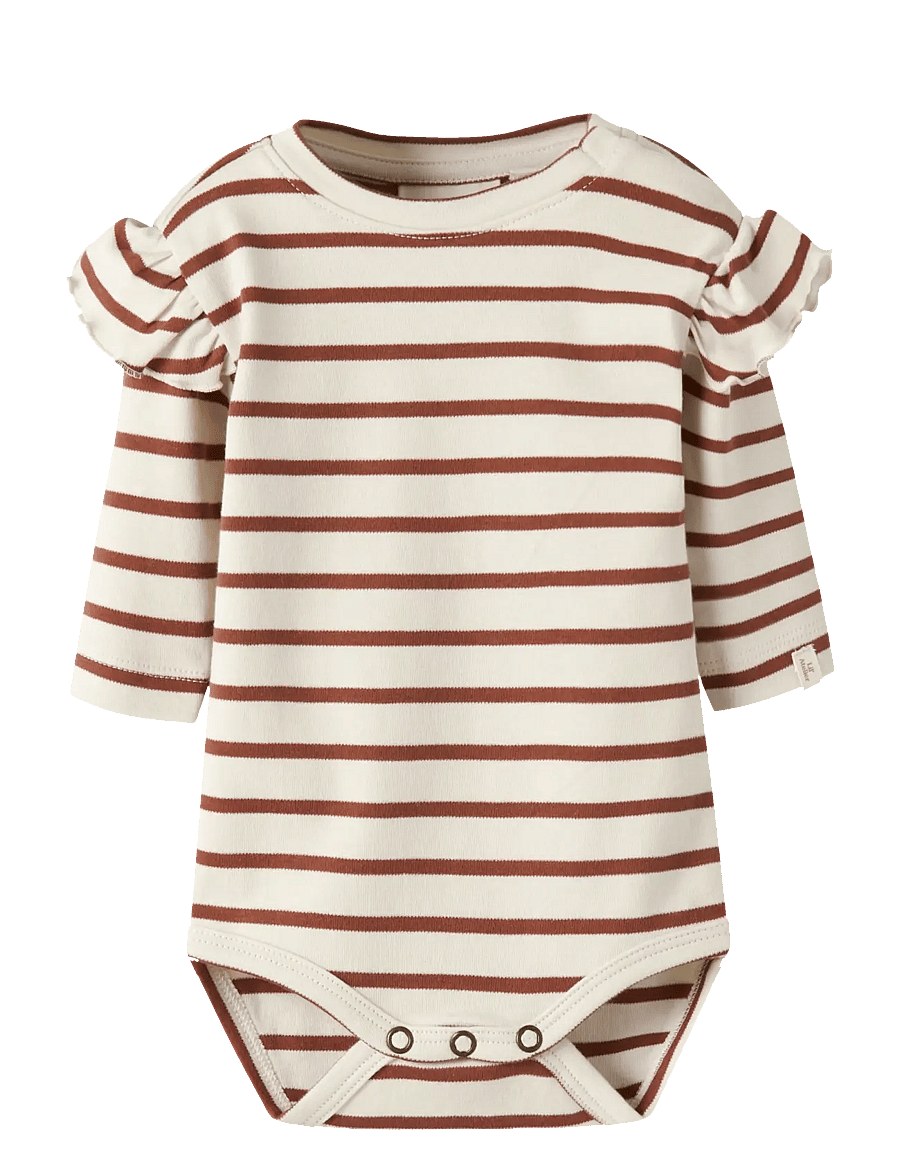 Lil'Atelier - NBFLIMIA MIA LS BODY LIL - turtledove - 0