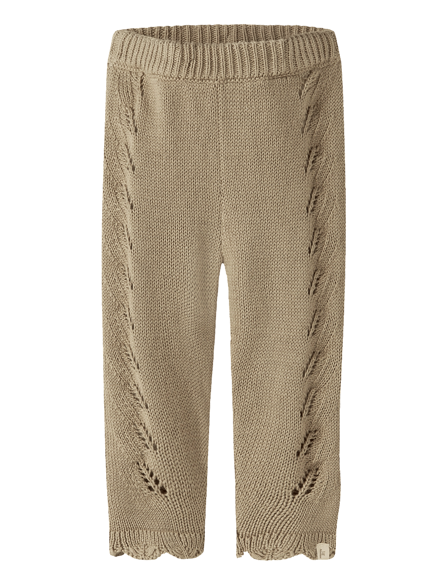 Lil'Atelier - NBFLEOU KNIT PANT LIL - babyhosen - twill - 0