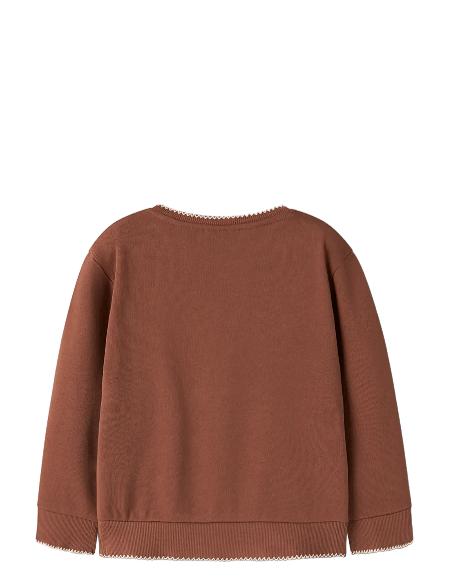Lil'Atelier - NMFKILANO RIK LS LOOSE SWEAT LIL - maple syrup - 1
