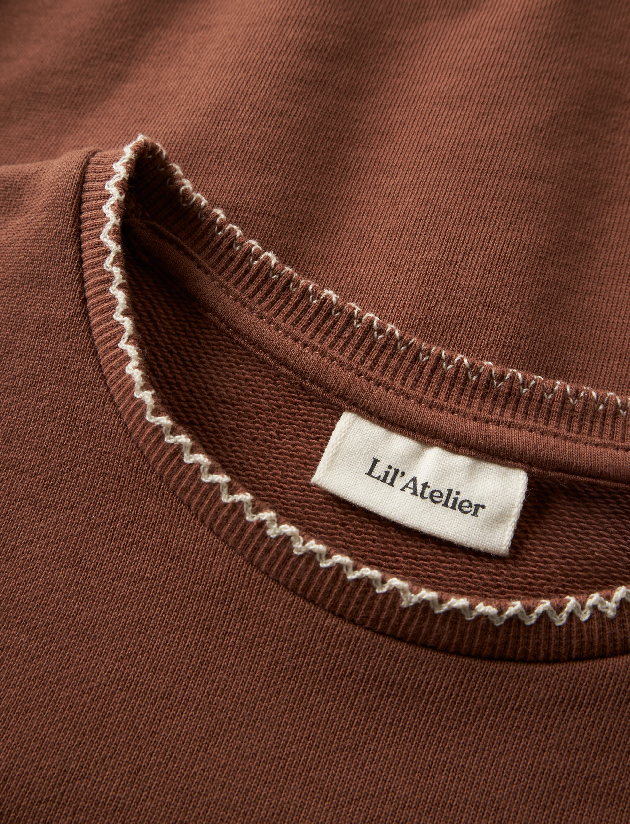Lil'Atelier - NMFKILANO RIK LS LOOSE SWEAT LIL - maple syrup - 2