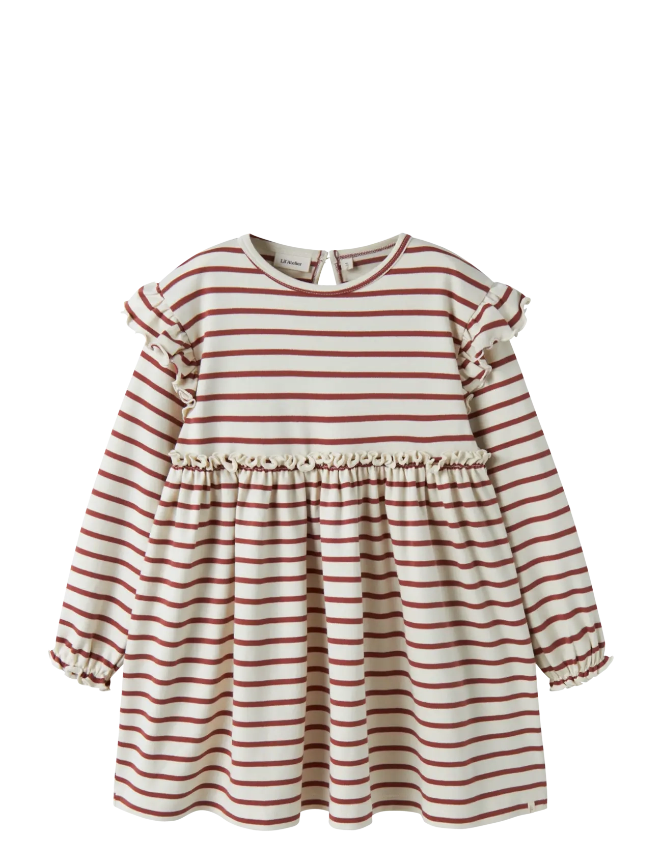 Lil'Atelier NMFLIMIA MIA LS LOOSE DRESS LIL - Neuheiten - TURTLEDOVE / beige