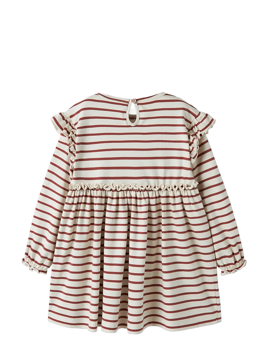 Lil'Atelier - NMFLIMIA MIA LS LOOSE DRESS LIL - turtledove - 1