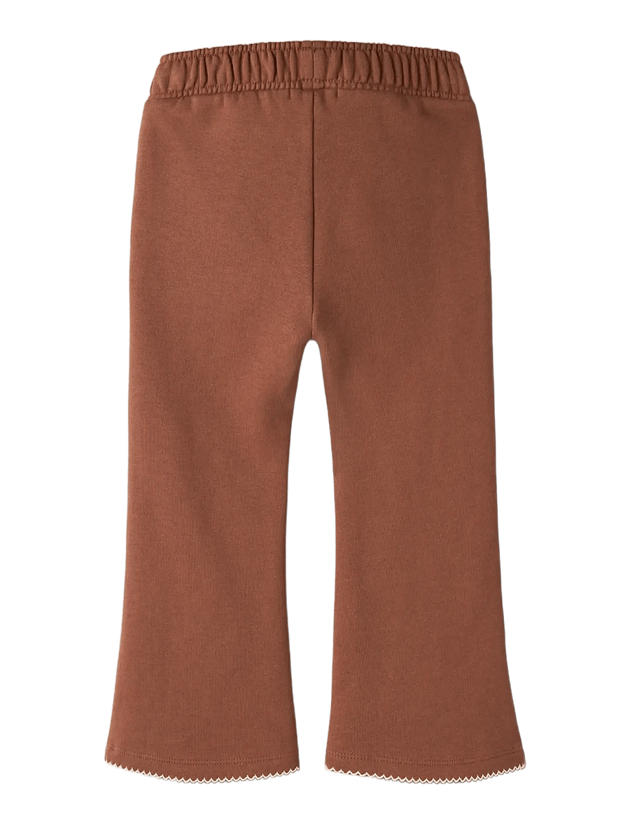 Lil'Atelier - NMFKILANO RUB SWEAT BOOTCUT PANT LIL - jogginghosen - maple syrup - 1