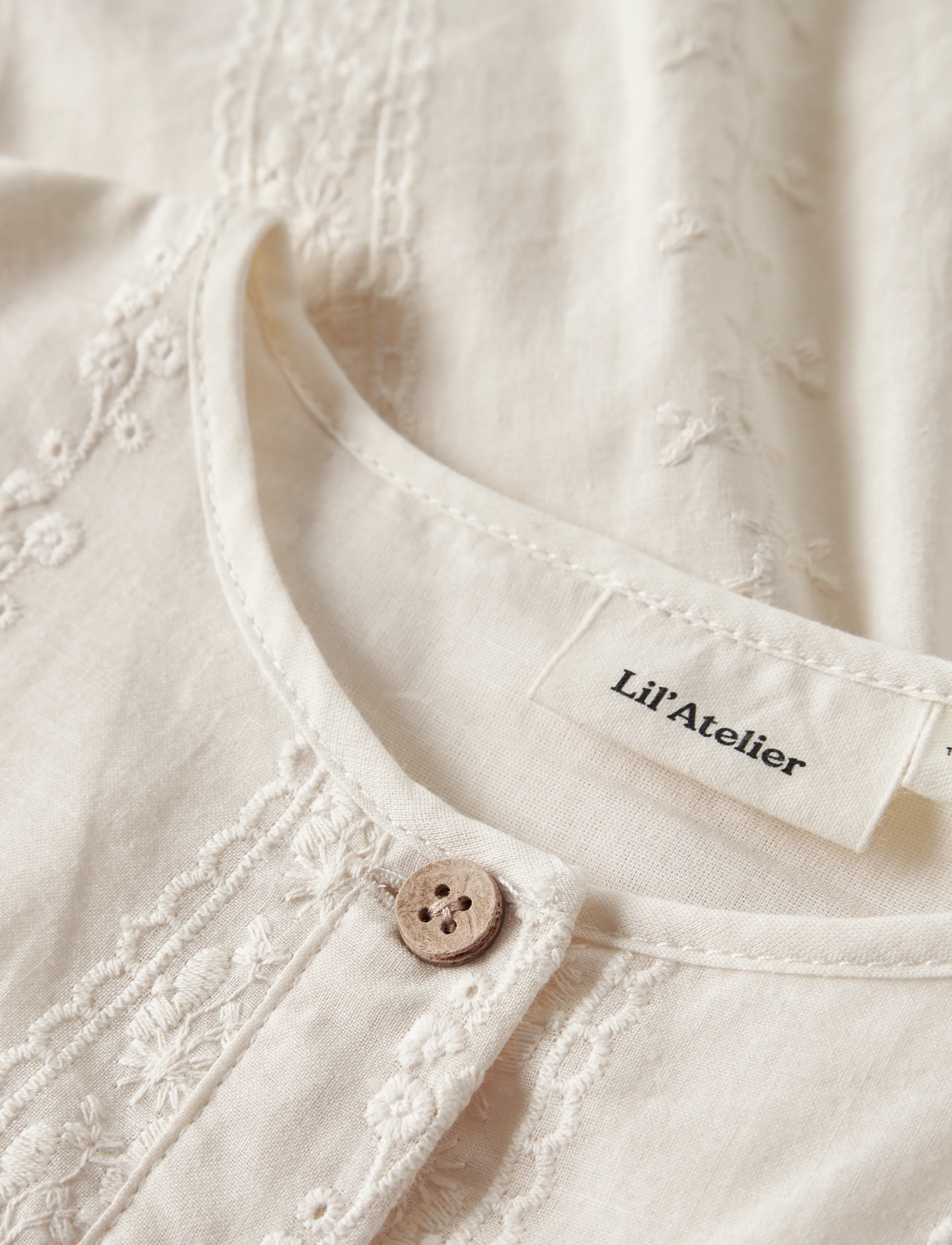 Lil'Atelier - NMFLOBA LS LOOSE SHIRT LIL - turtledove - 2