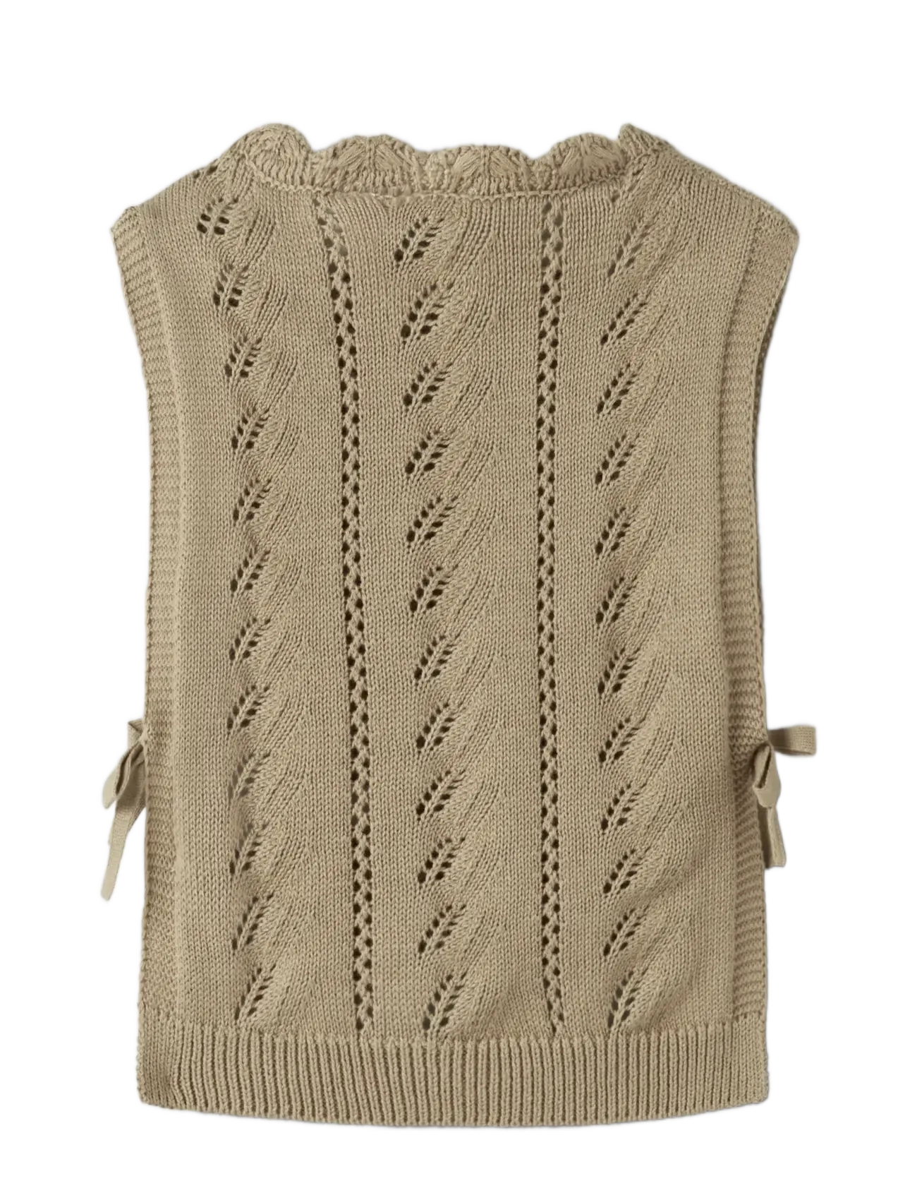 Lil'Atelier - NMFLEOU SL KNIT VEST LIL - twill - 2