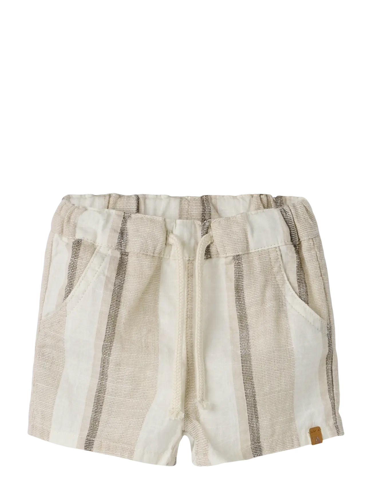 Lil'Atelier NBMFIBERT LOOSE SHORTS LIL - Shorts - COCONUT MILK / cream