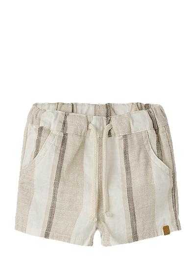 Lil'Atelier NBMFIBERT LOOSE SHORTS LIL - Lühikesed vabaajapüksid - COCONUT MILK / cream