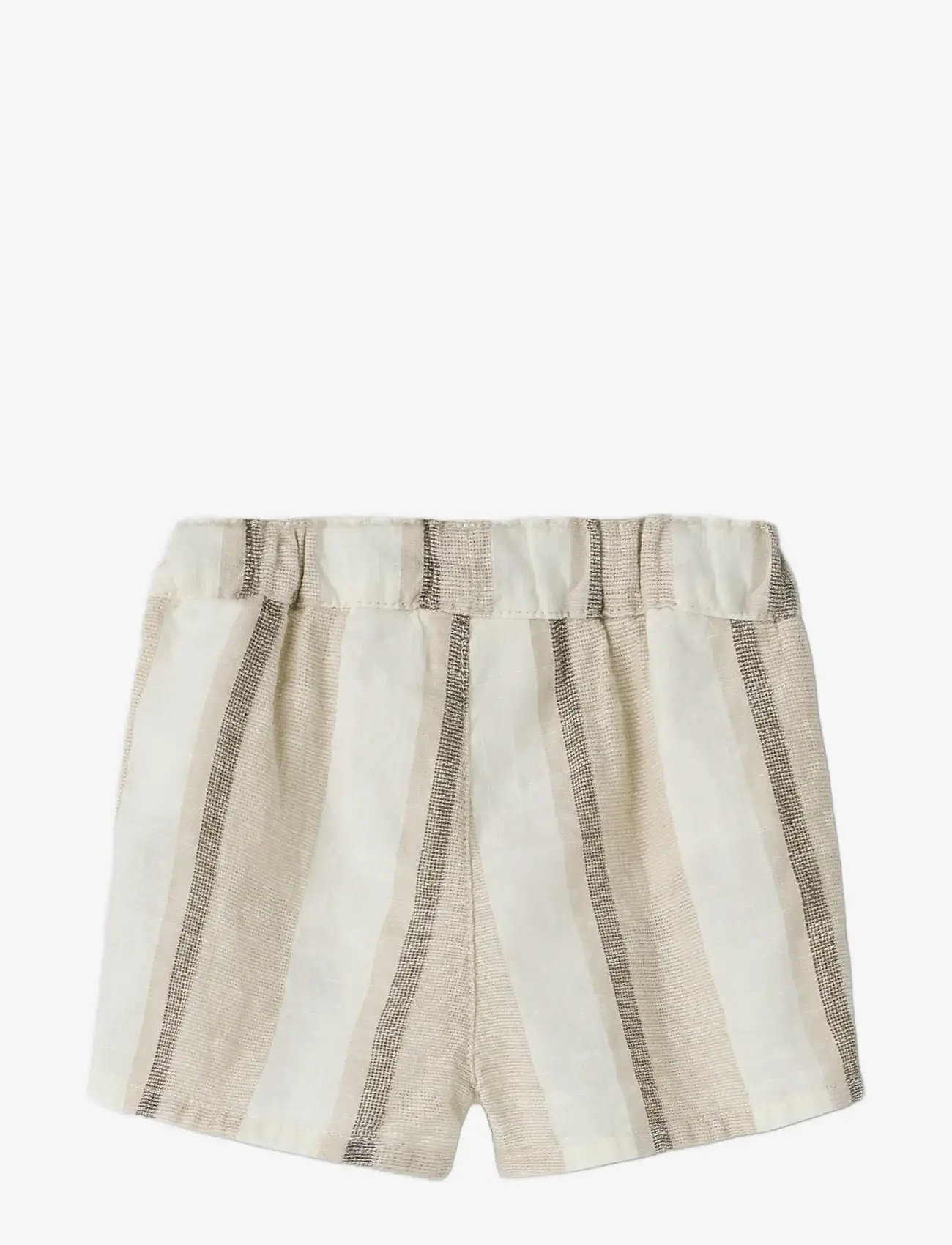 Lil'Atelier - NBMFIBERT LOOSE SHORTS LIL - casual shorts - coconut milk - 1