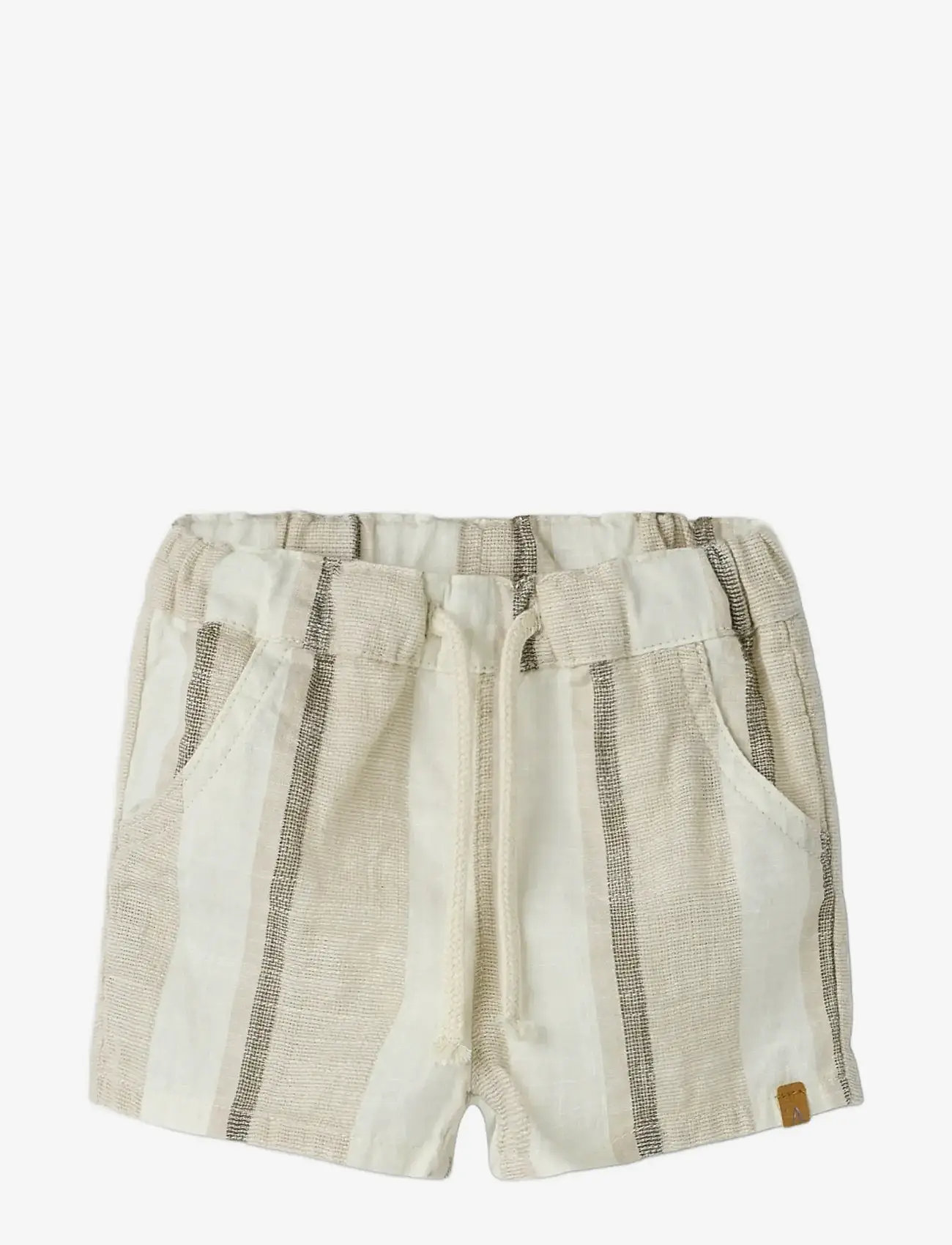Lil'Atelier - NBMFIBERT LOOSE SHORTS LIL - casual shorts - coconut milk - 2