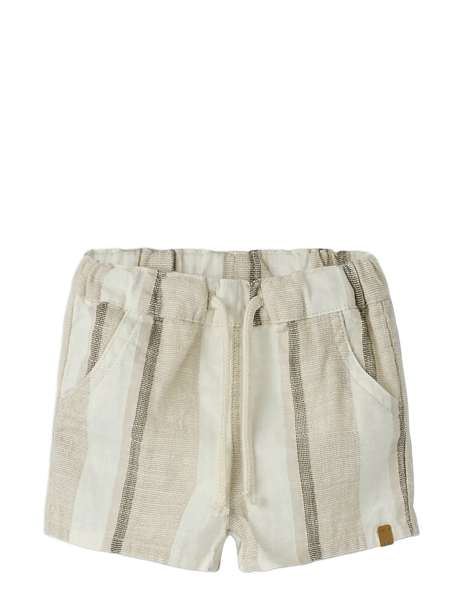 Lil'Atelier - NBMFIBERT LOOSE SHORTS LIL - lühikesed vabaajapüksid - coconut milk - 2