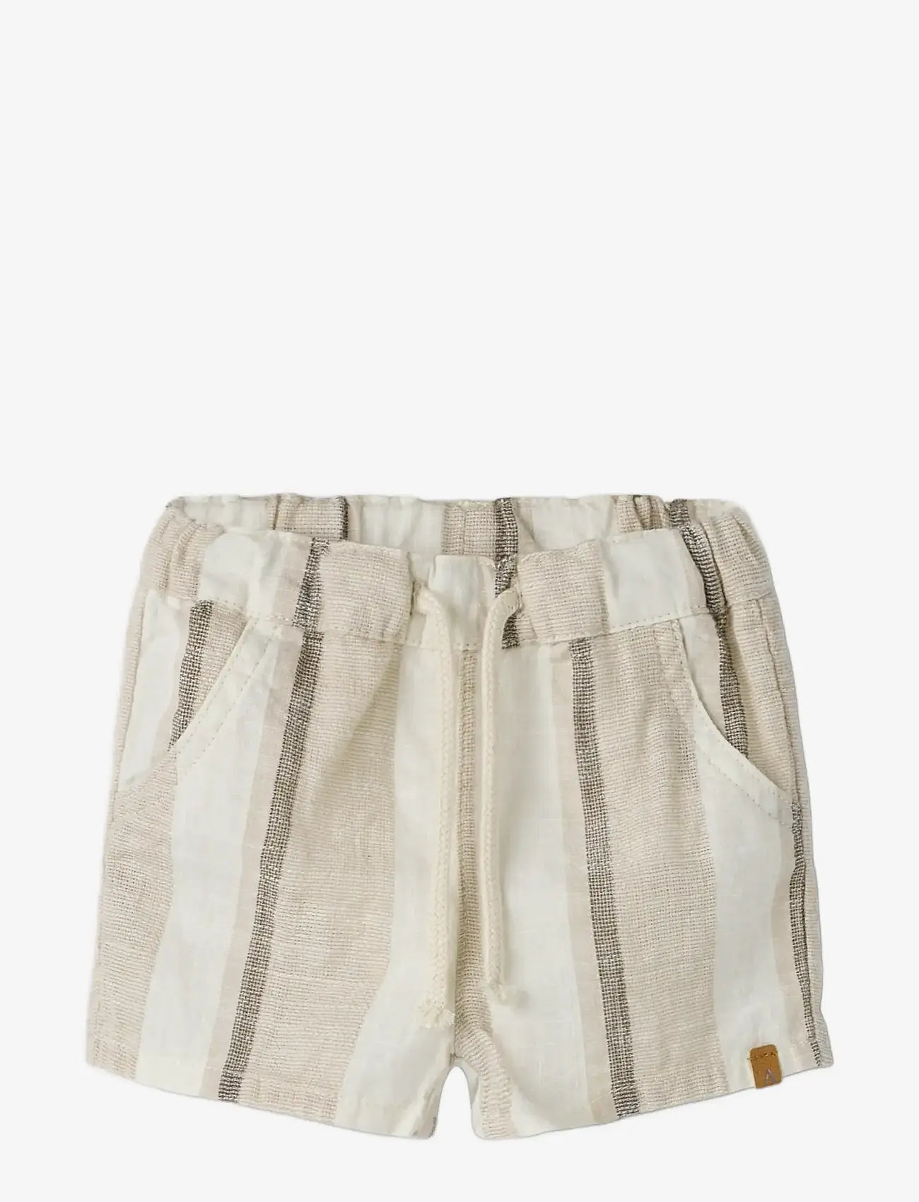 Lil'Atelier - NBMFIBERT LOOSE SHORTS LIL - casual shorts - coconut milk - 3