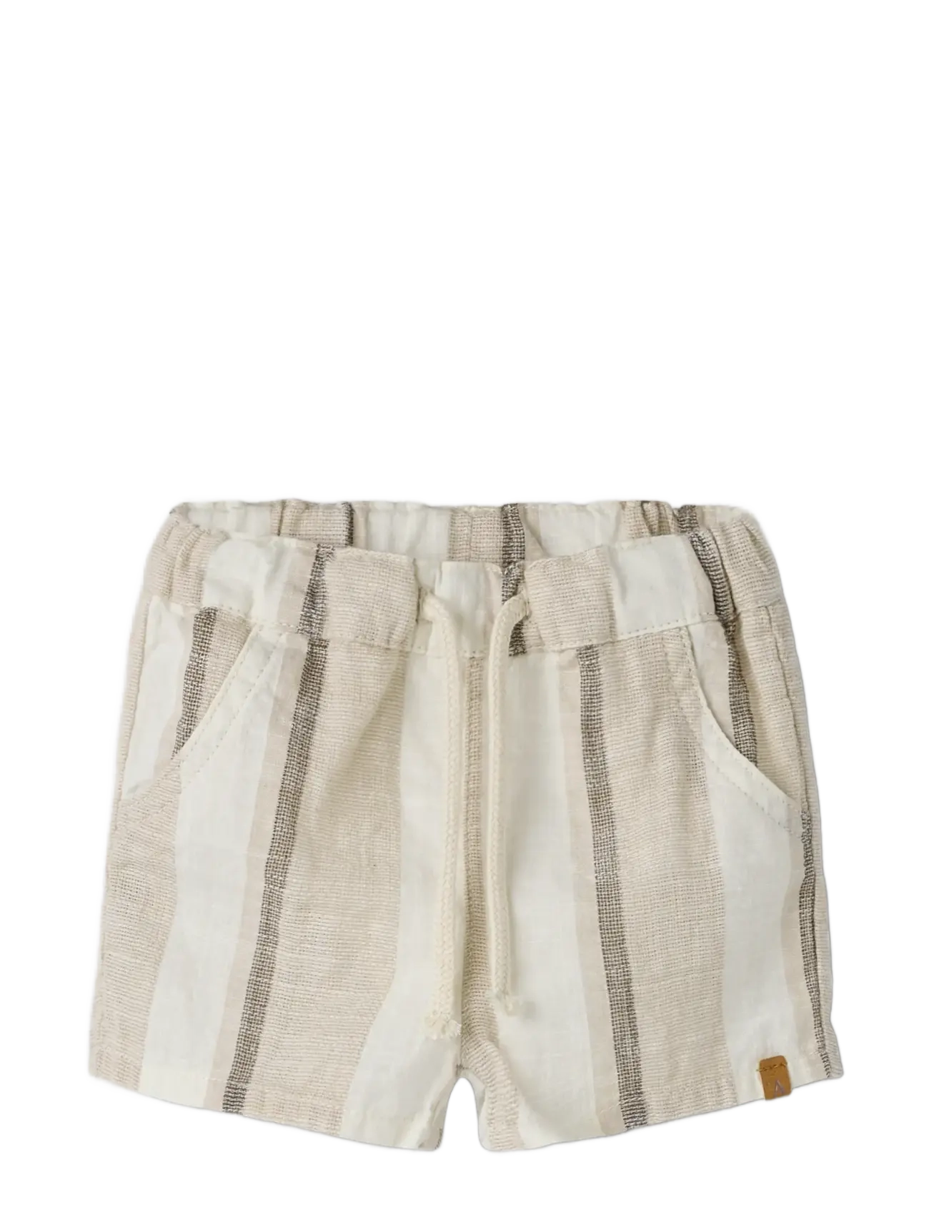 Lil'Atelier - NBMFIBERT LOOSE SHORTS LIL - lühikesed vabaajapüksid - coconut milk - 3