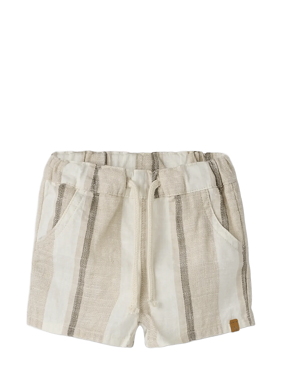 Lil'Atelier - NBMFIBERT LOOSE SHORTS LIL - lühikesed vabaajapüksid - coconut milk - 3