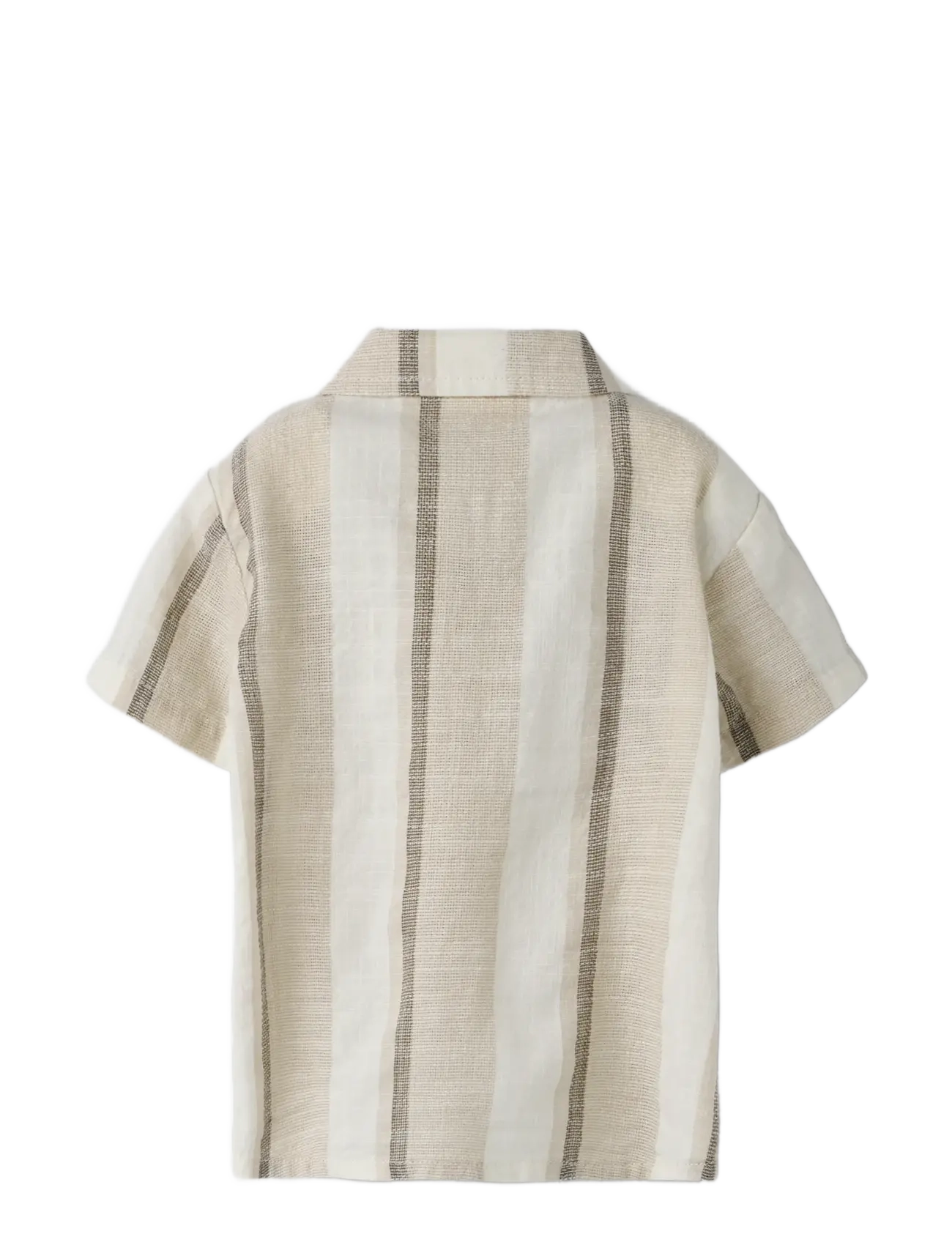 Lil'Atelier - NBMFIBERT SS LOOSE SHIRT LIL - overhemden met korte mouwen - coconut milk - 1