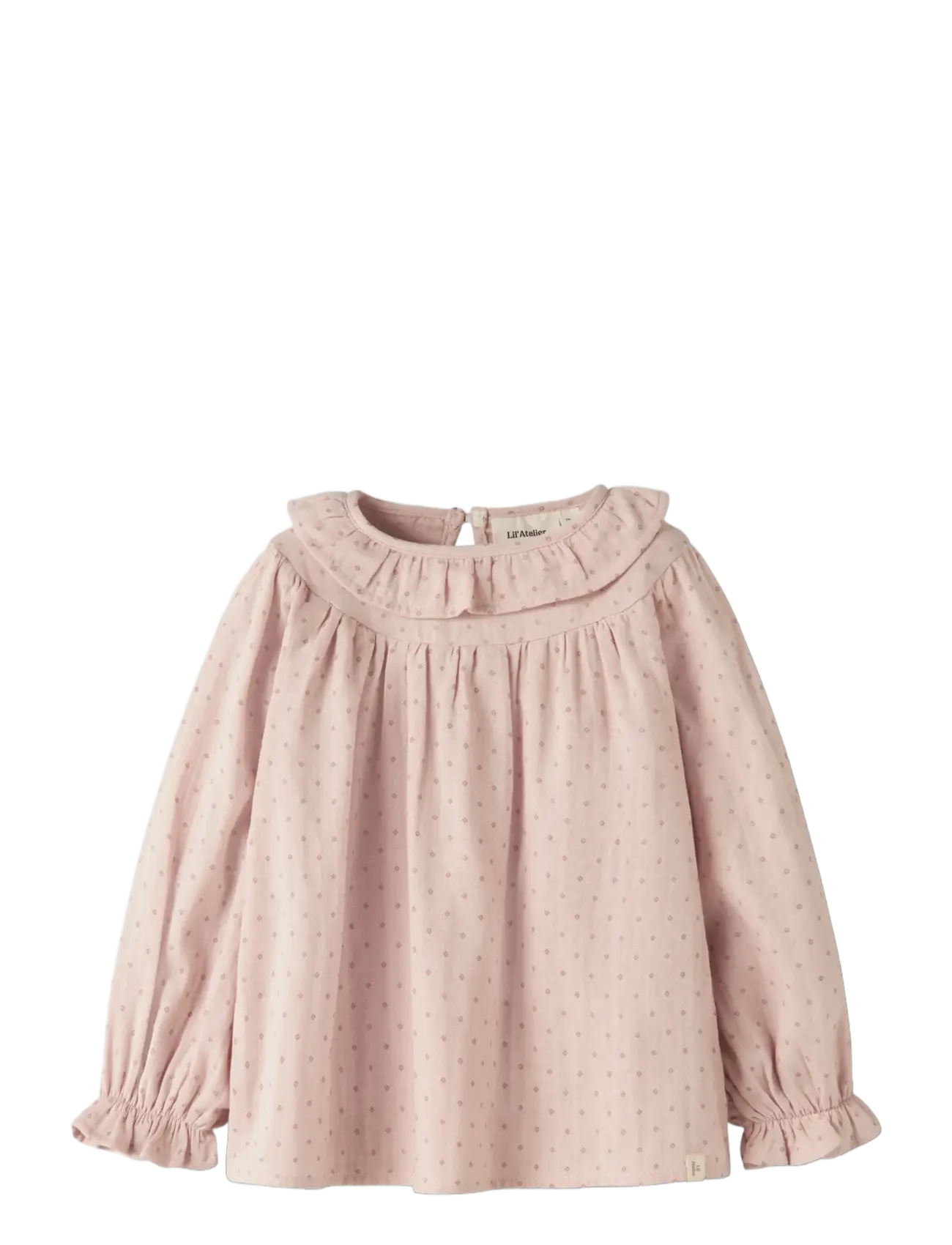 LIL'ATELIER Nmfdembe Ls Loose Shirt Lil Beige - 98 - Kinder