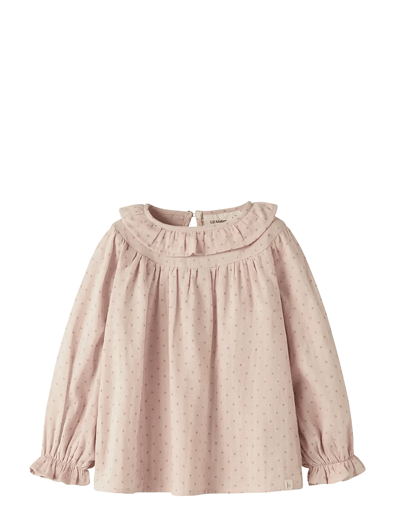 Lil'Atelier - NMFDEMBE LS LOOSE SHIRT LIL - bluser & tunikaer - peach whip - 0