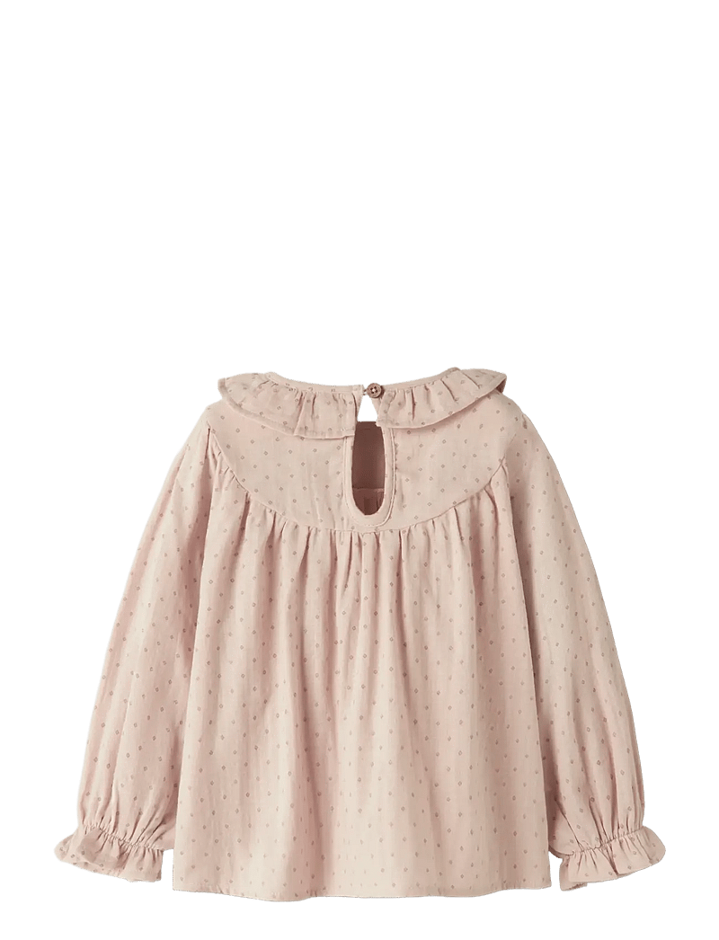 Lil'Atelier - NMFDEMBE LS LOOSE SHIRT LIL - bluser & tunikaer - peach whip - 1