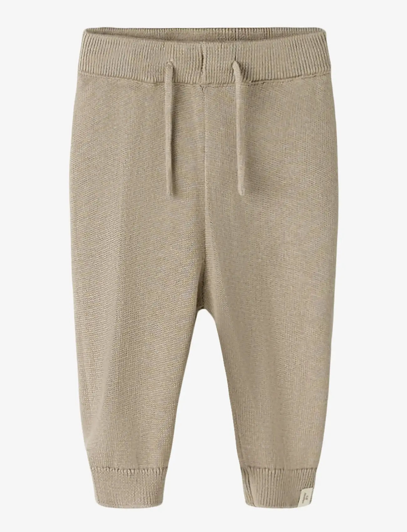 Lil'Atelier - NBNDUNO KNIT PANT LIL - babybukser - oxford tan - 0