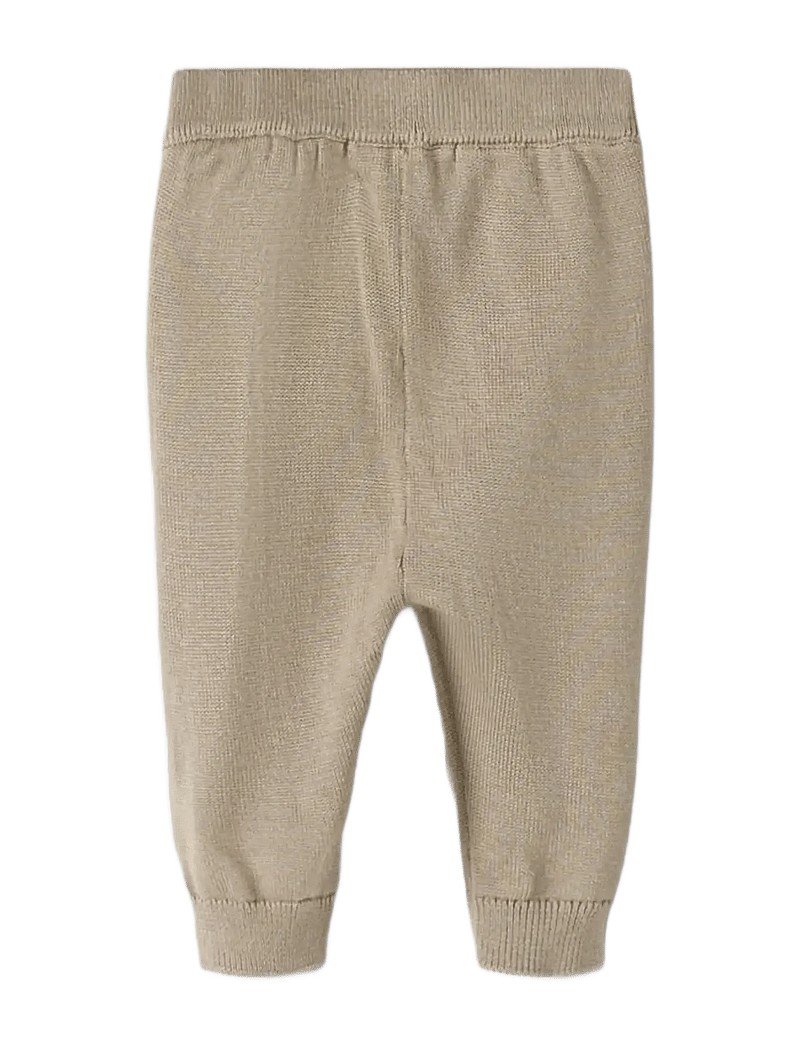 Lil'Atelier - NBNDUNO KNIT PANT LIL - babybukser - oxford tan - 1