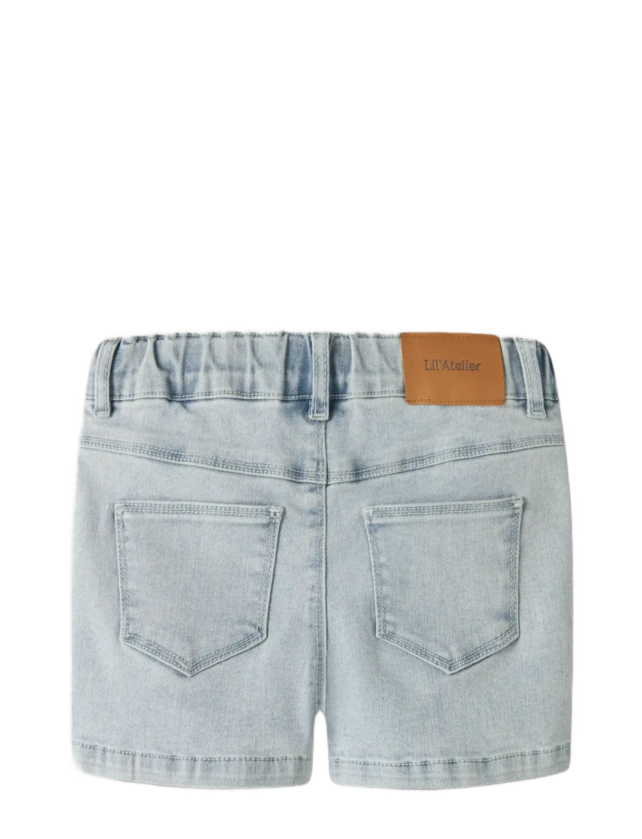 Lil'Atelier - NMNFRANCES SHORTS 7722-FN LIL - korte jeansbroeken - light blue denim - 1