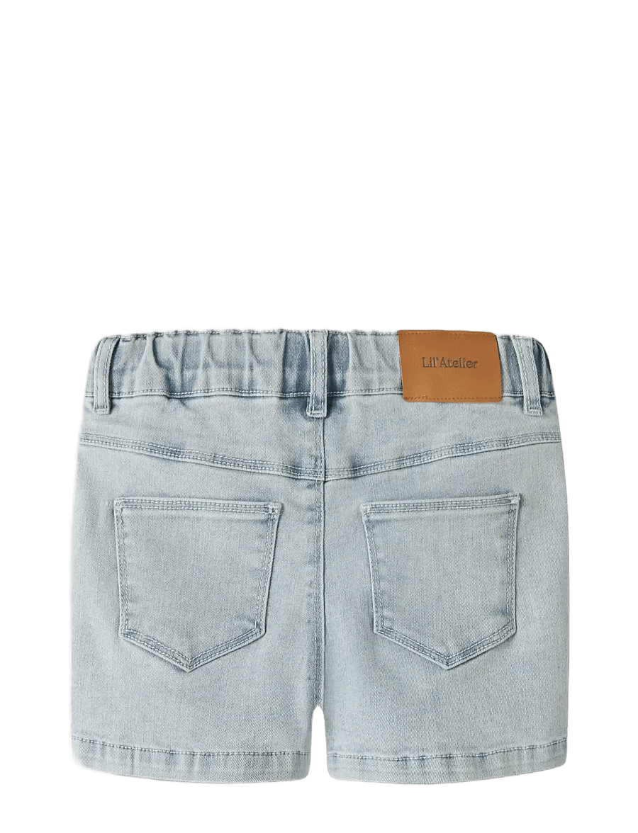 Lil'Atelier - NMNFRANCES SHORTS 7722-FN LIL - korte jeansbroeken - light blue denim - 1