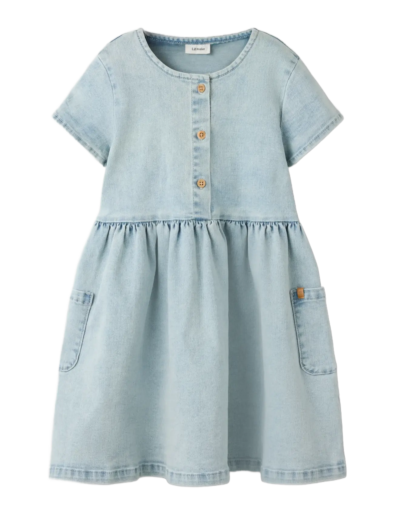 Lil'Atelier NMFFRANCES SS DRESS 7722-FN LIL - Lil'Atelier - LIGHT BLUE DENIM / blue