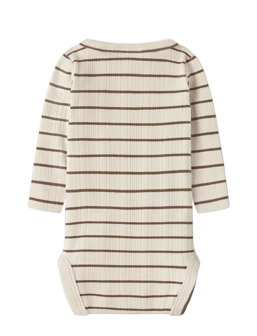 Lil'Atelier - NBMKABY LS SLIM BODY LIL - langärmelig - turtledove - 1