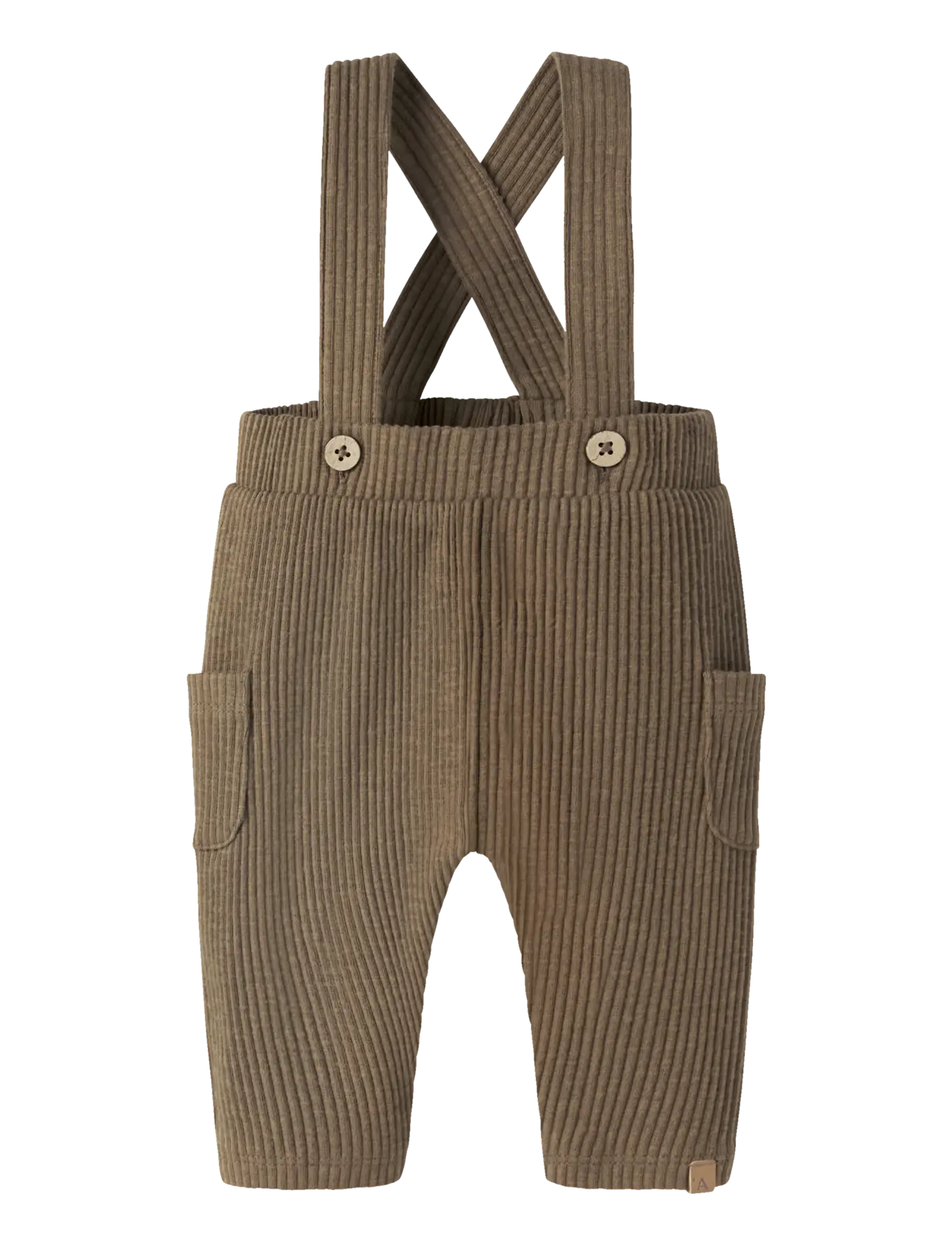 Lil'Atelier Nbmrajo Mio Loose Romper Lil, Børn, Løs Ribbet Sparkedragt, Brun, Str: 56