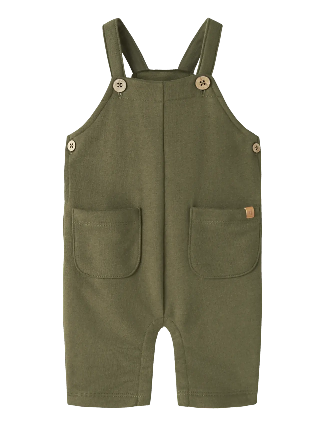 Lil'Atelier - NBMILONDON RAN LOOSE SWEAT OVERALL LIL - jumpsuits - winter moss - 1