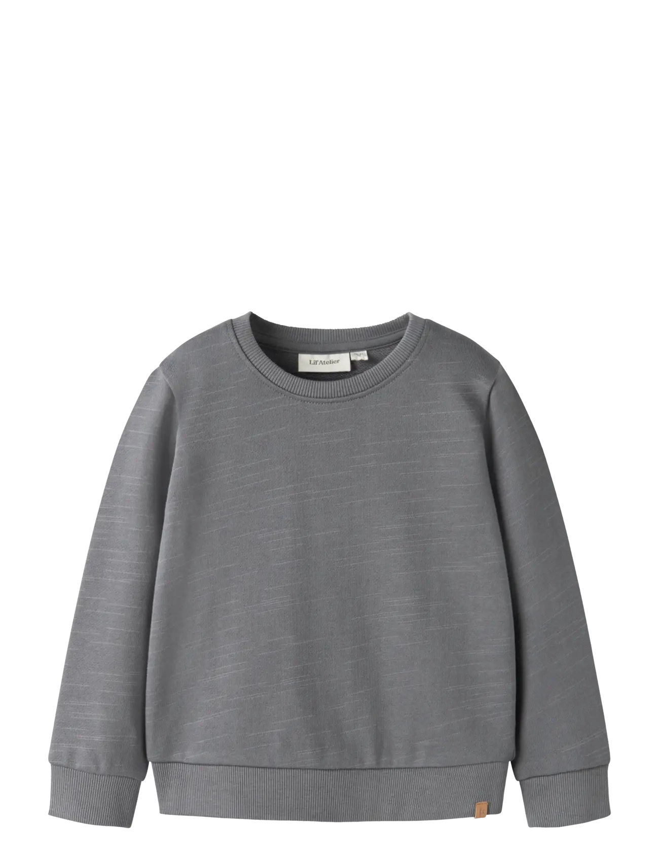 Lil'Atelier Nmmkavens Ls Loose Sweat Lil, 104, Sweatshirts & Hoodies, Grau - Sweatshirts, Kinder