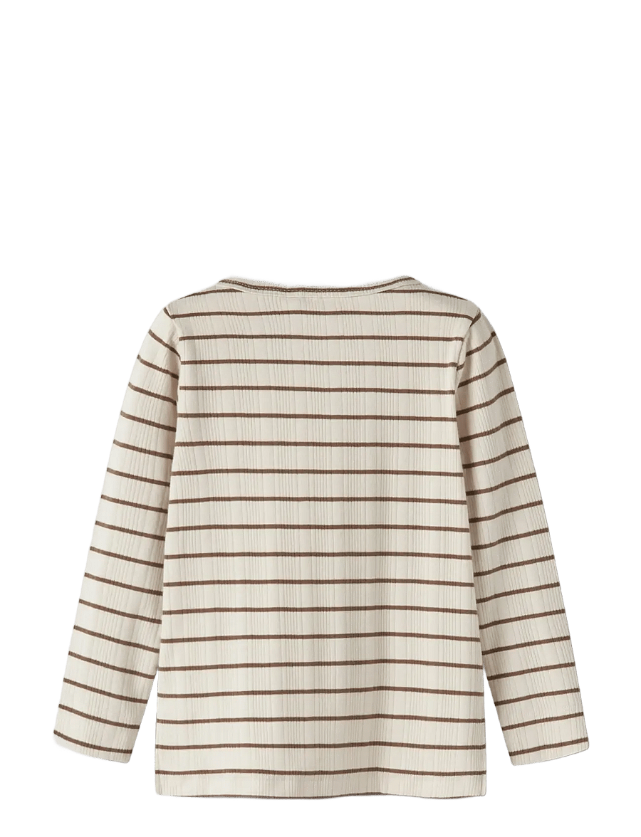 Lil'Atelier - NMMKABY LS SLIM TOP LIL - langärmelig - turtledove - 1