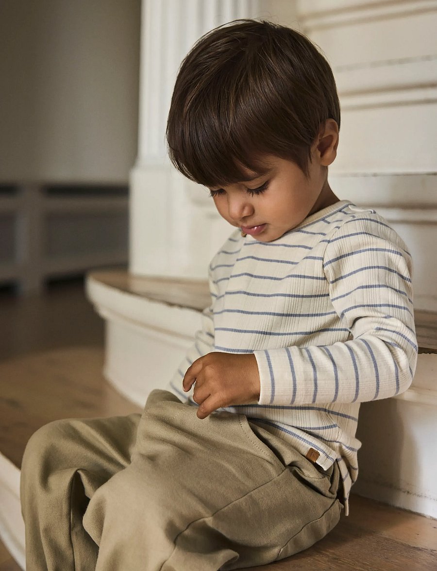 Lil'Atelier - NMMKABY LS SLIM TOP LIL - langärmelig - turtledove - 2