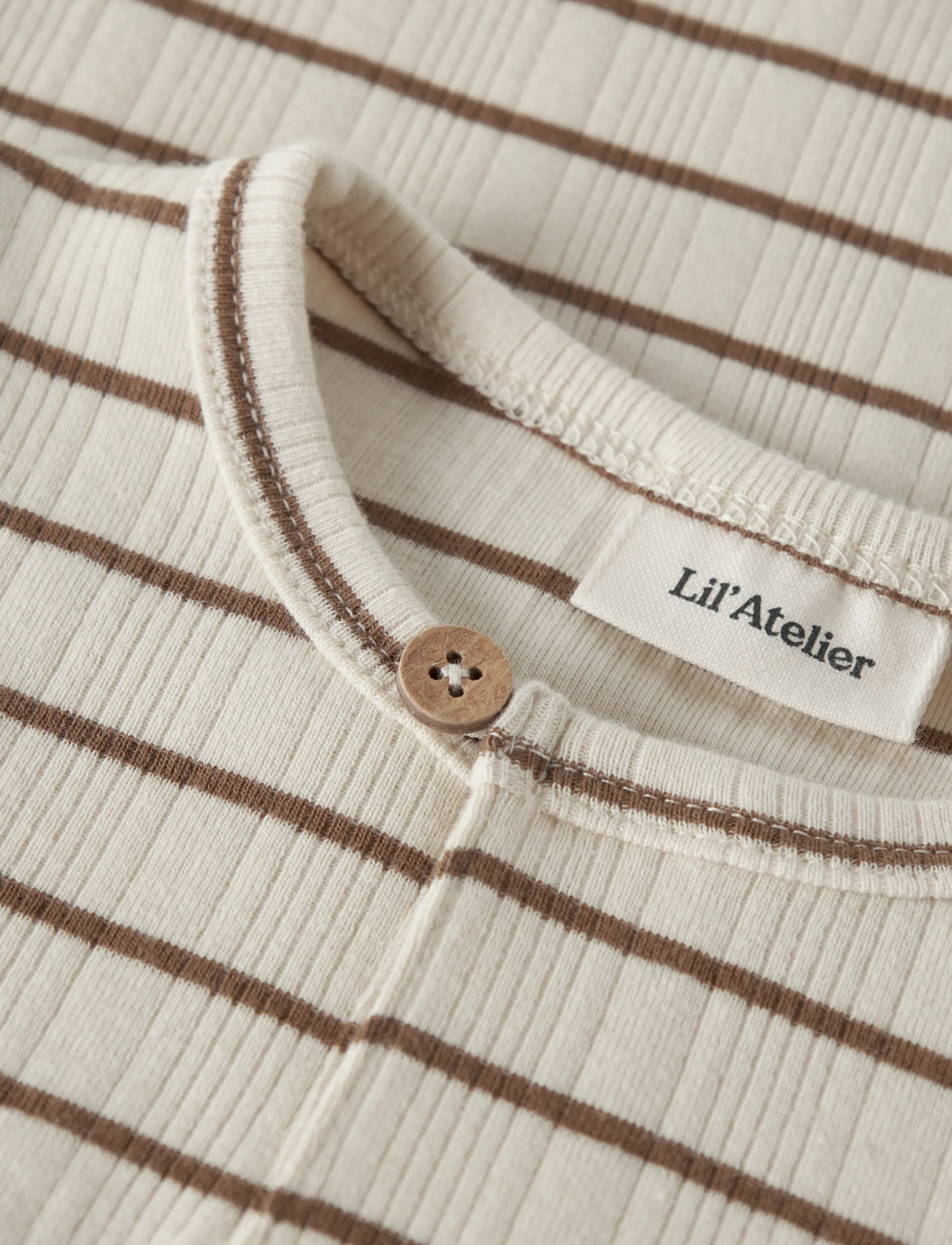 Lil'Atelier - NMMKABY LS SLIM TOP LIL - langärmelig - turtledove - 3