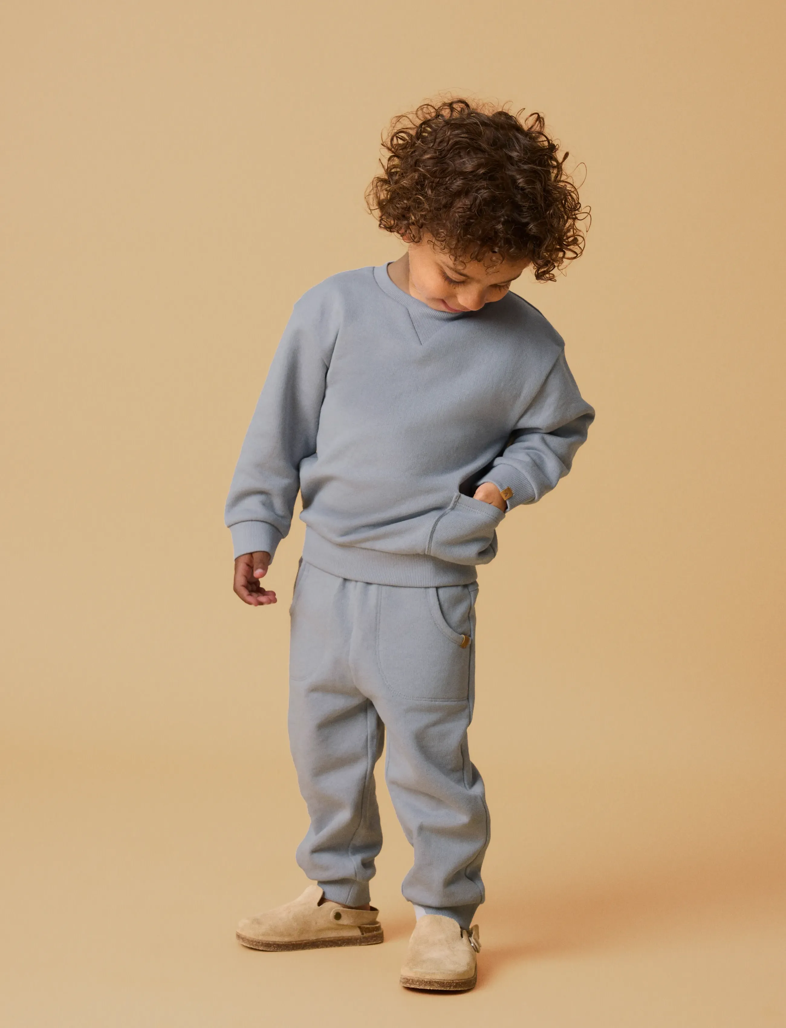 Lil'Atelier - NMMJOBO AKI LS LOOSE SWEAT LIL - sweatshirts - sleet - 2