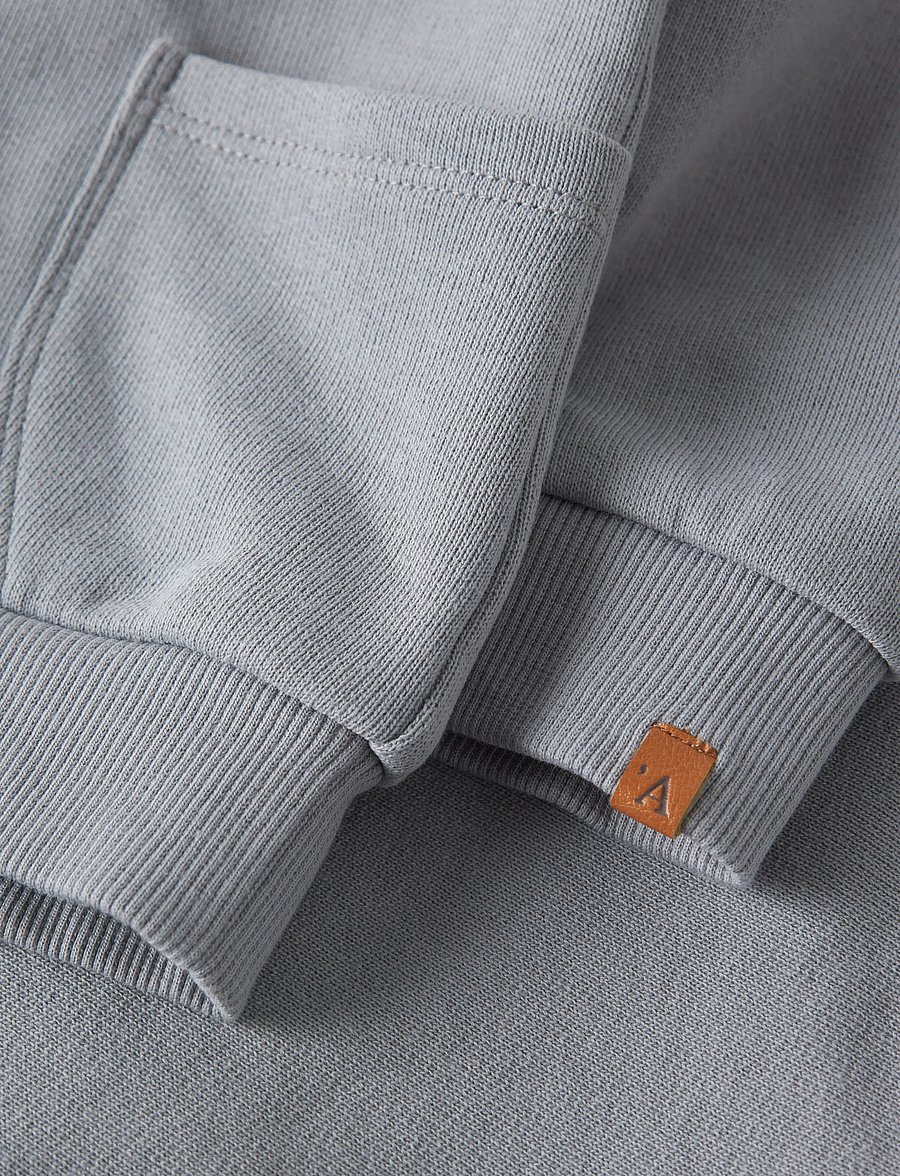 Lil'Atelier - NMMJOBO AKI LS LOOSE SWEAT LIL - sweatshirts - sleet - 4