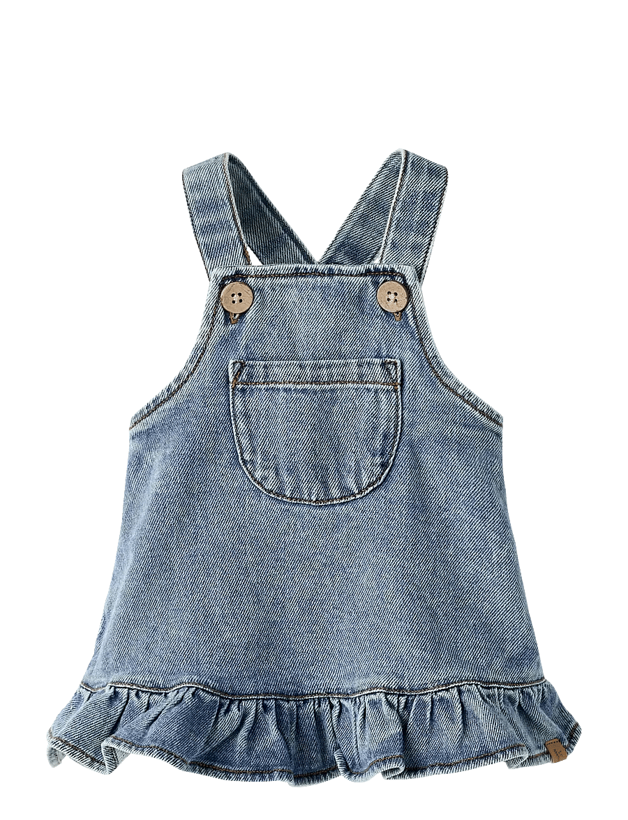 Lil'Atelier - NBFKAROLE DNM SKIRTALL 2433-CJ LIL - Ærmeløse babykjoler - medium blue denim - 0