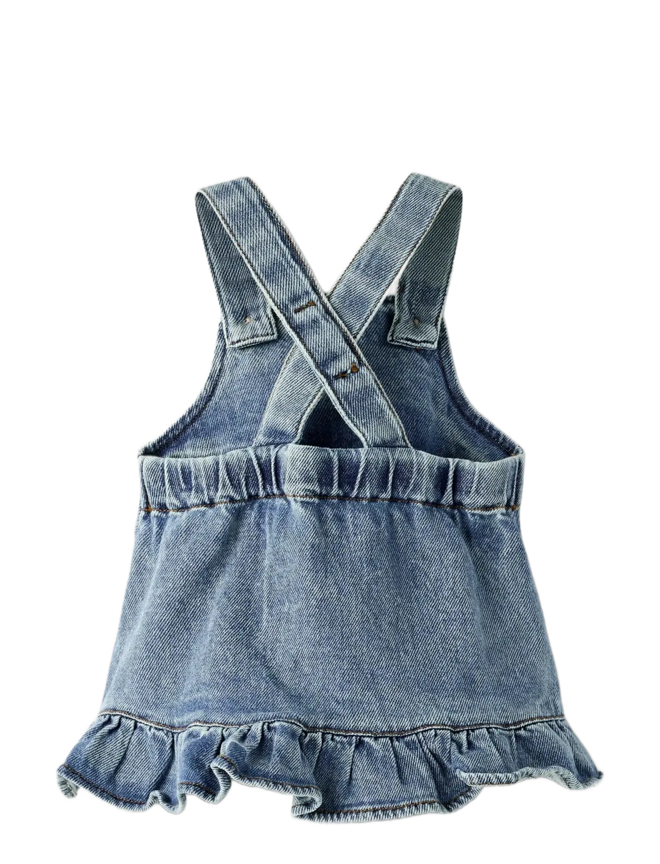 Lil'Atelier - NBFKAROLE DNM SKIRTALL 2433-CJ LIL - Ærmeløse babykjoler - medium blue denim - 1
