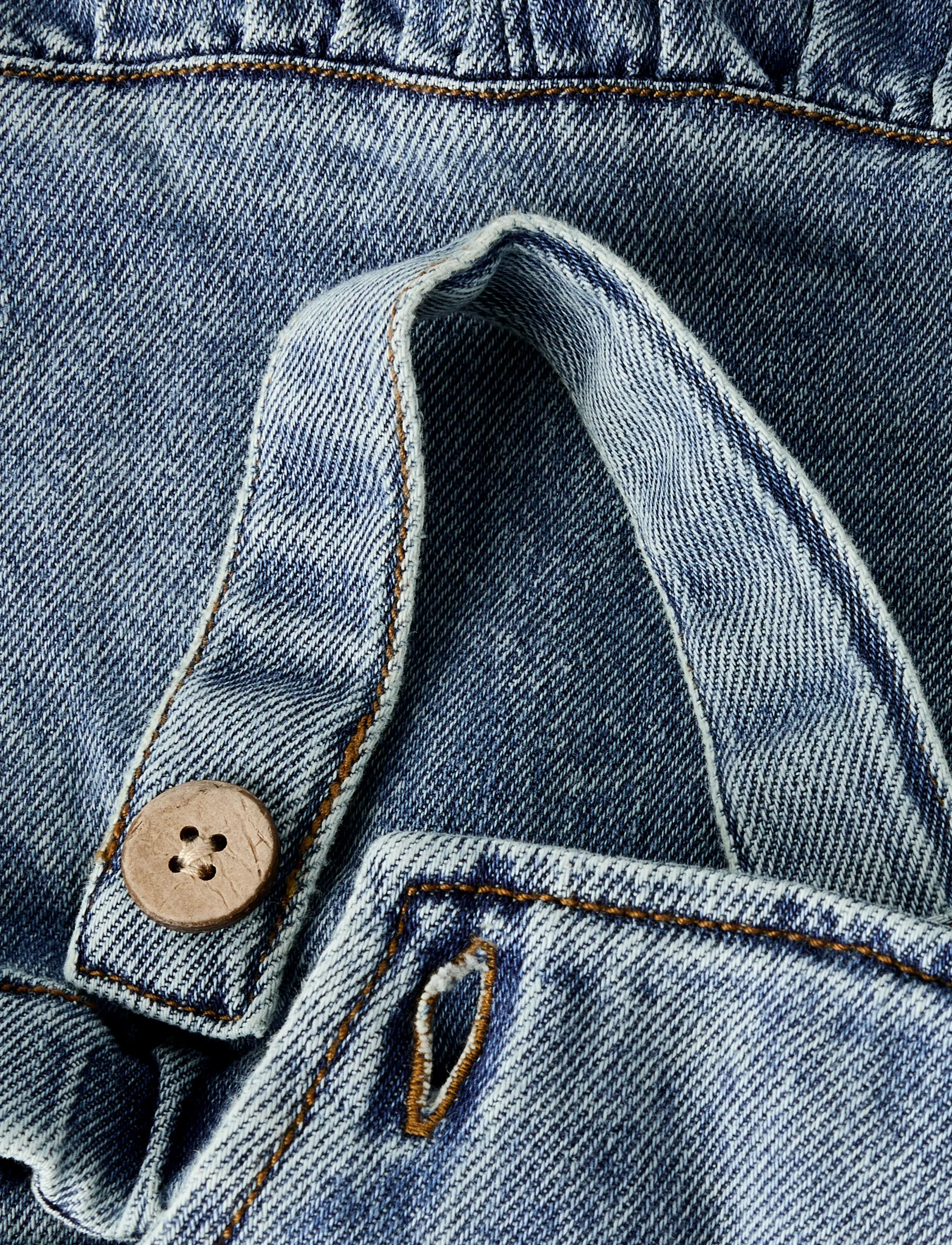 Lil'Atelier - NBFKAROLE DNM SKIRTALL 2433-CJ LIL - Ærmeløse babykjoler - medium blue denim - 2